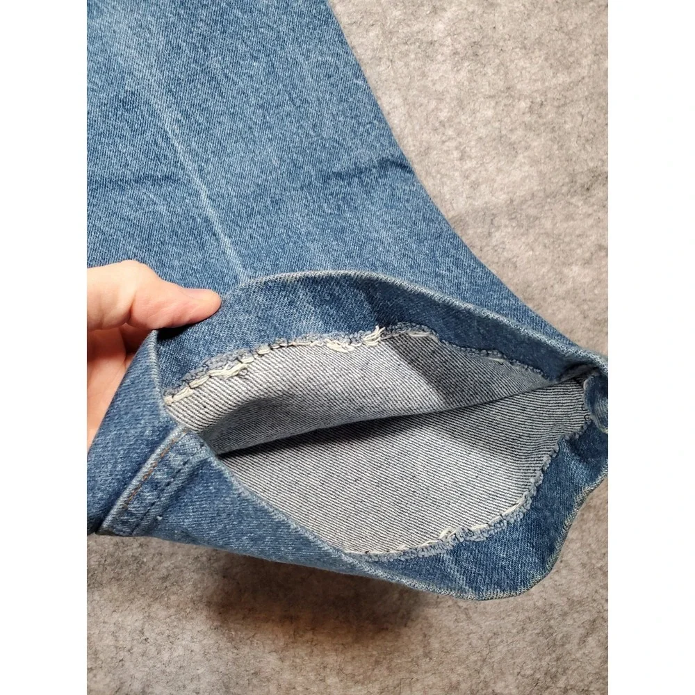 Vintage Levi's 517 Orange Tab Bootcut Jeans (Fits 33x29) 80s Rodeo Read
